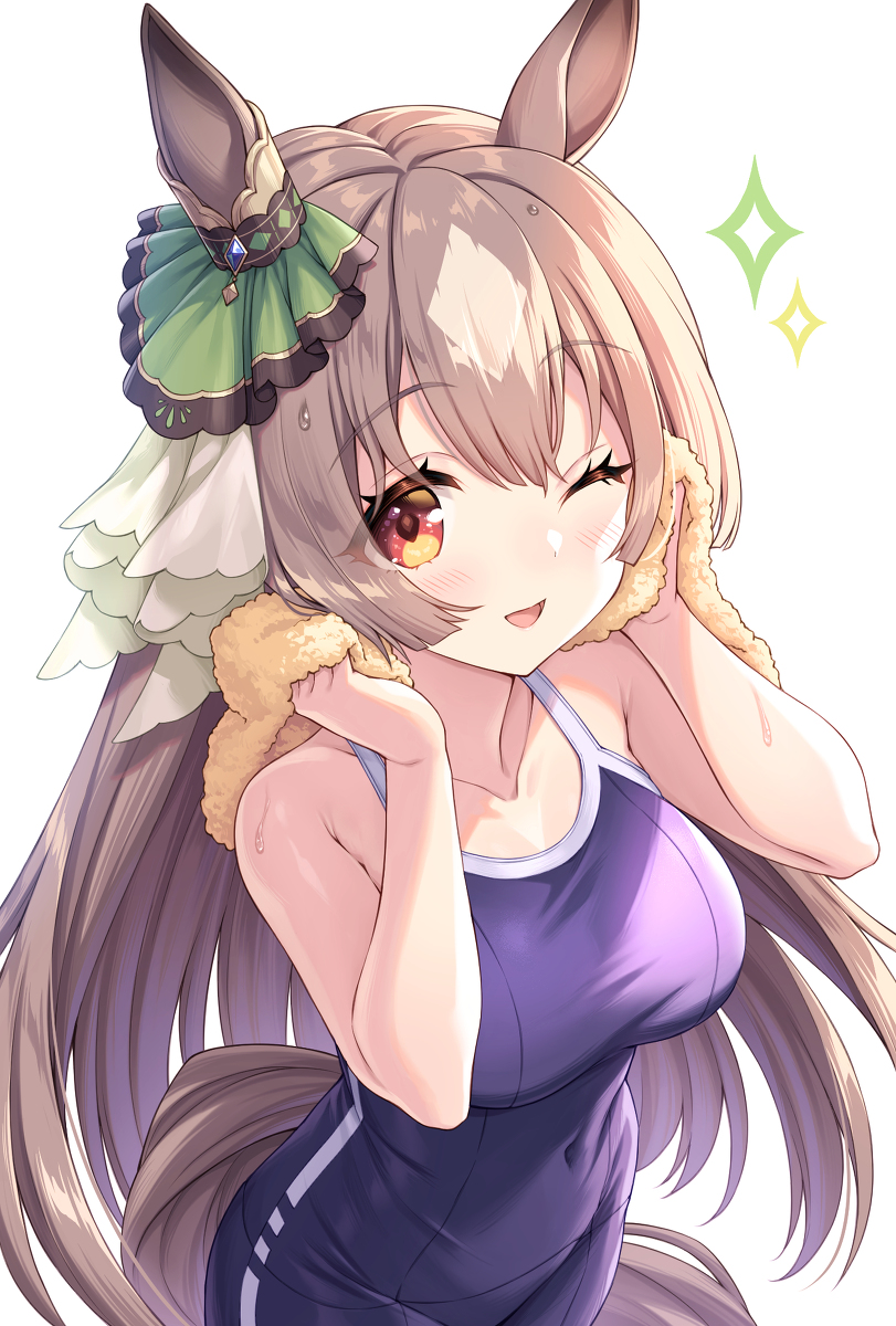 This is a pixiv picture whose title is トレーニング上がりのダイヤちゃん.