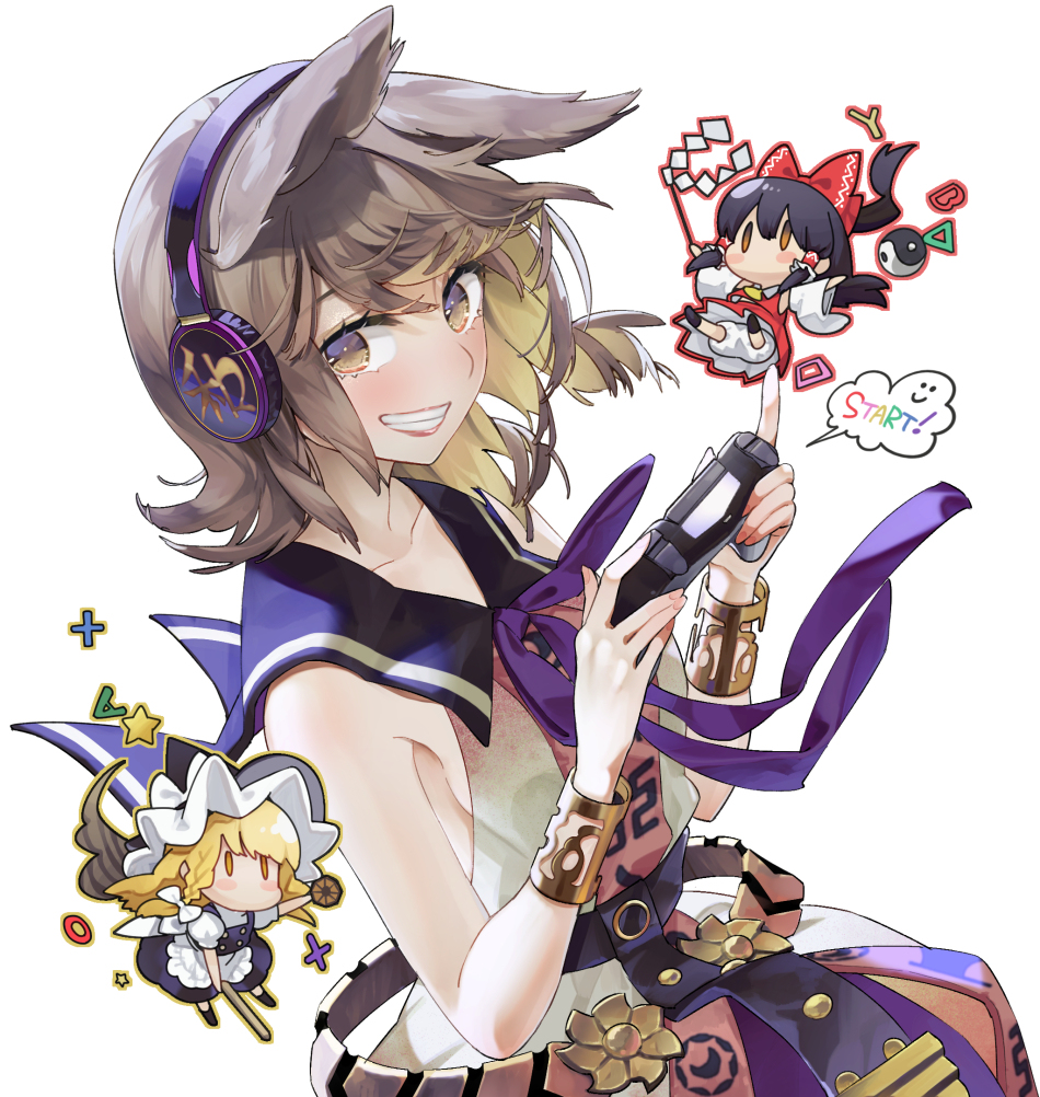 This is a pixiv picture whose title is 豊聡耳神子 博麗電脳試遊会EXTRA2022描きおろし.