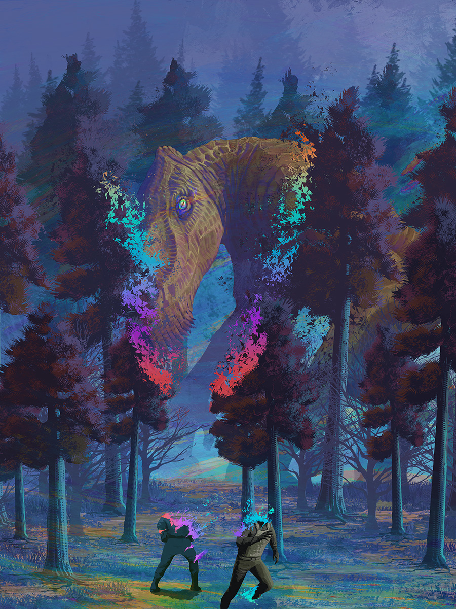 This is a pixiv picture whose title is 天体からの色.