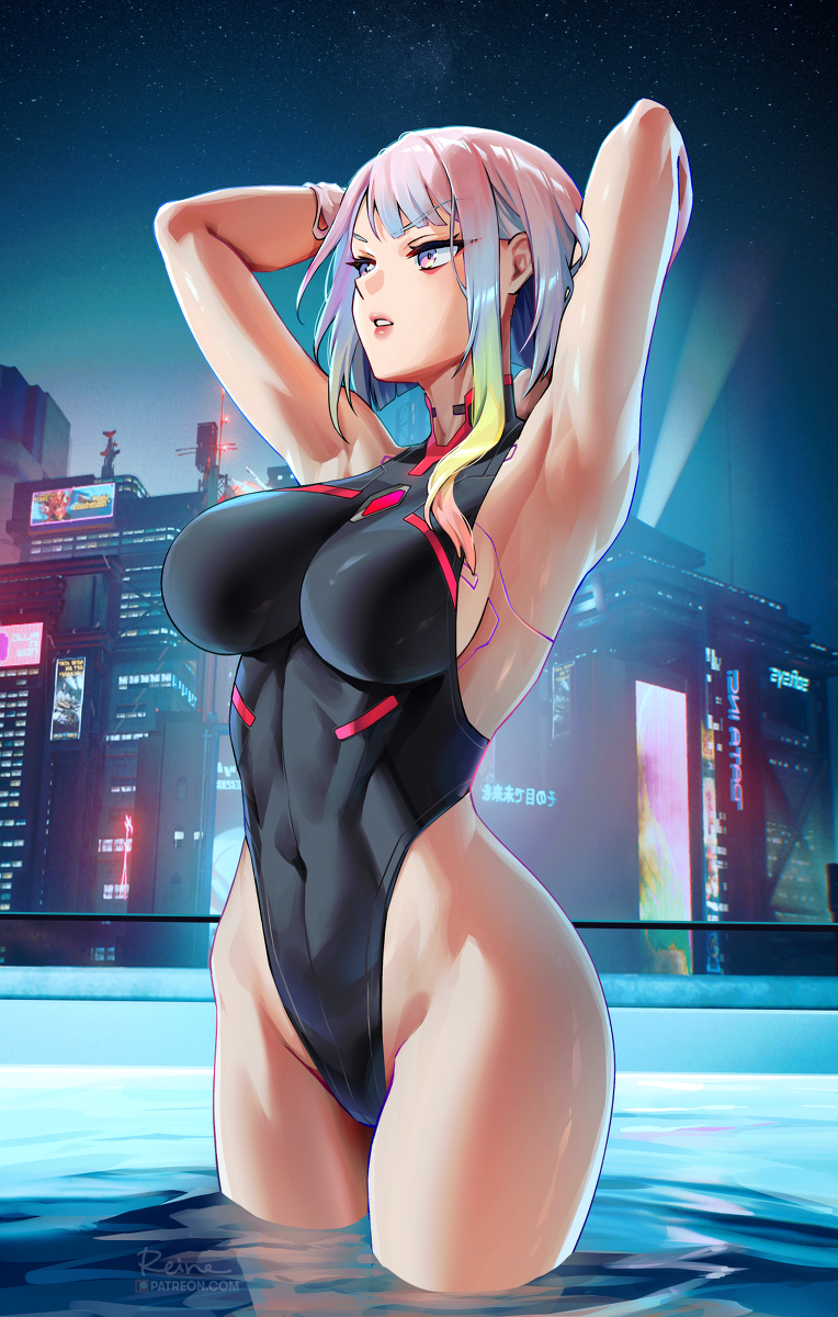 This is a pixiv picture whose title is Lucy.