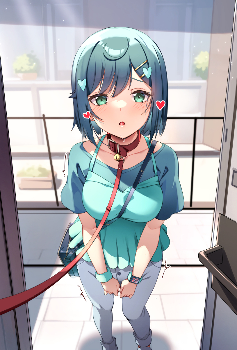 This is a pixiv picture whose title is 💙.
