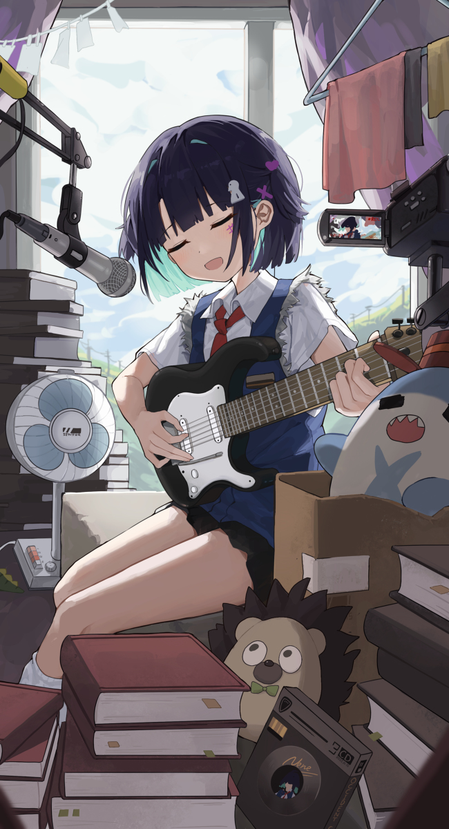 This is a pixiv picture whose title is singing.