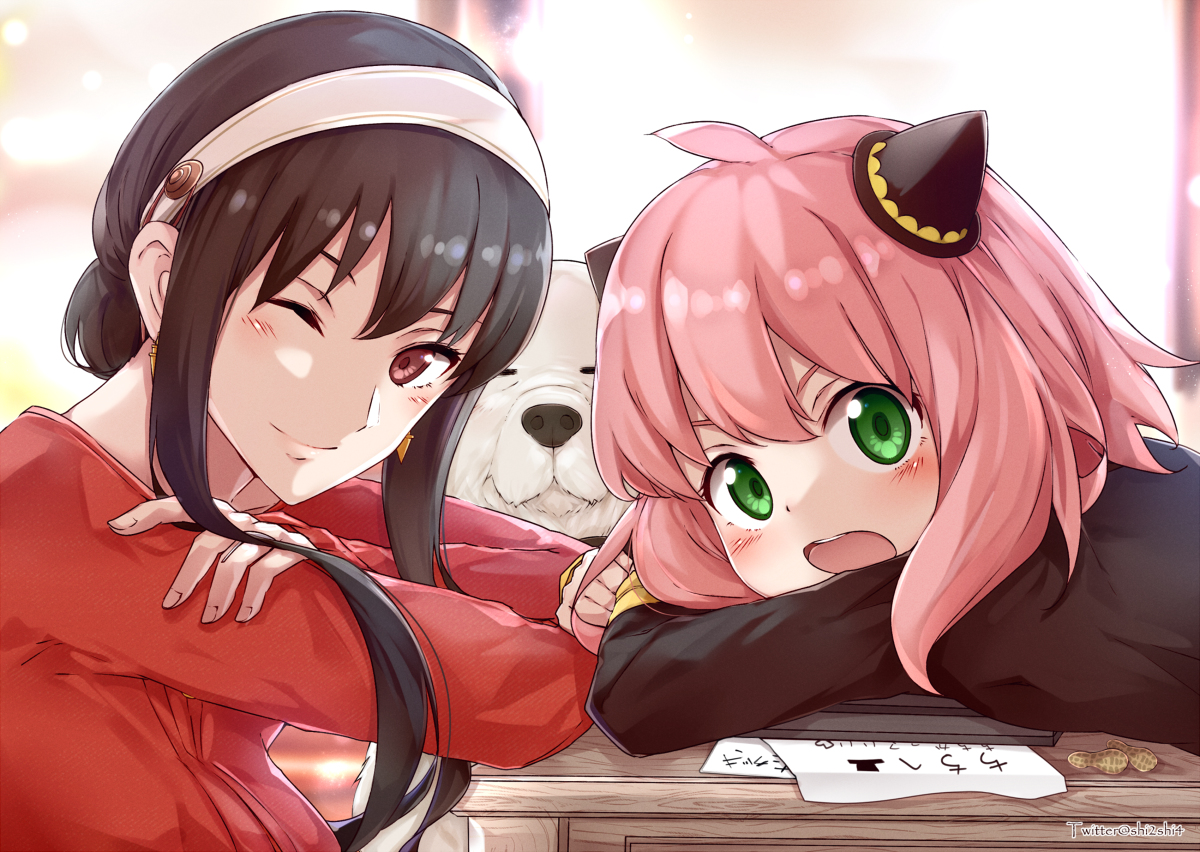 This is a pixiv picture whose title is 『SPY FAMILY』.