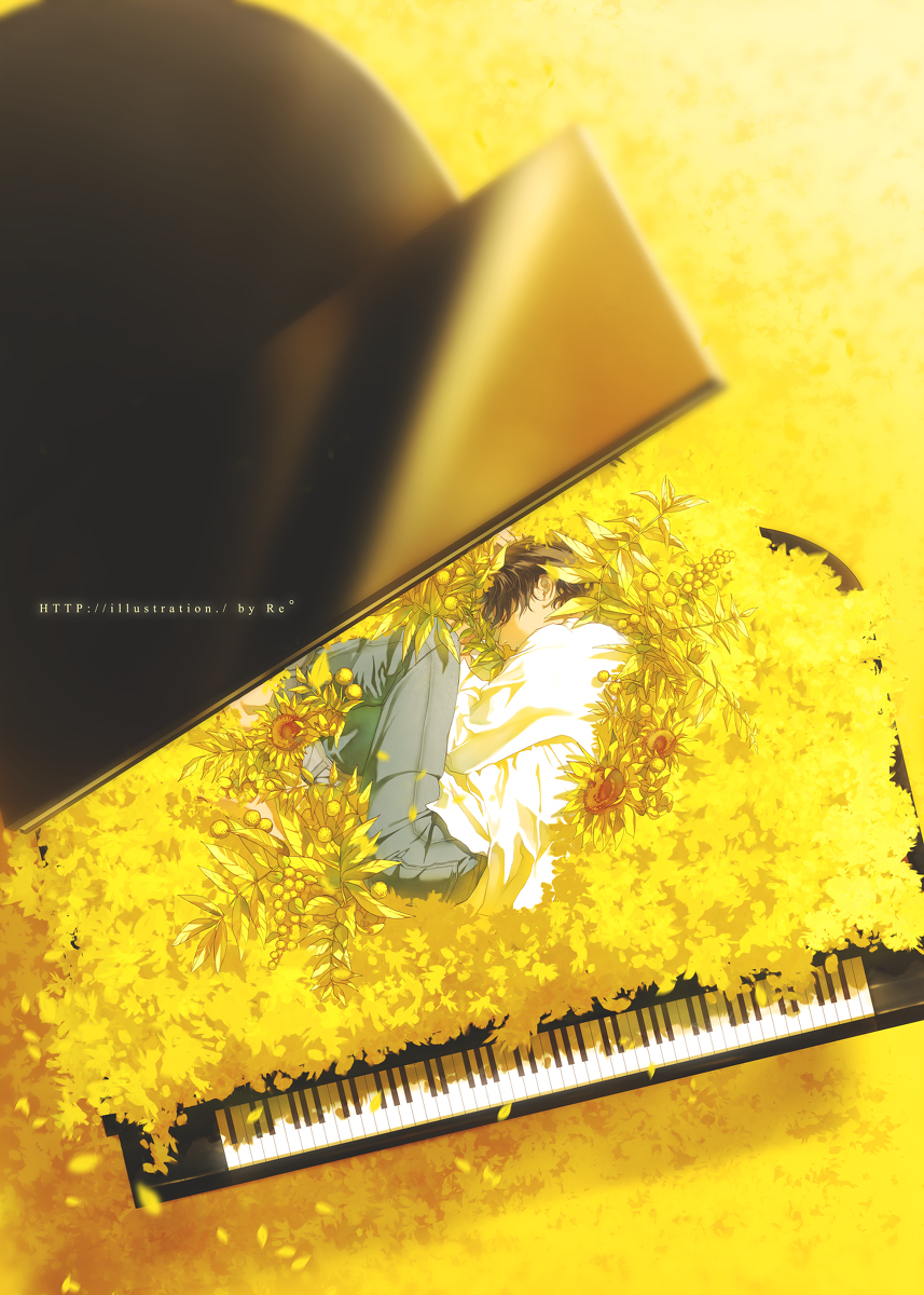 This is a pixiv picture whose title is 揺り籠.