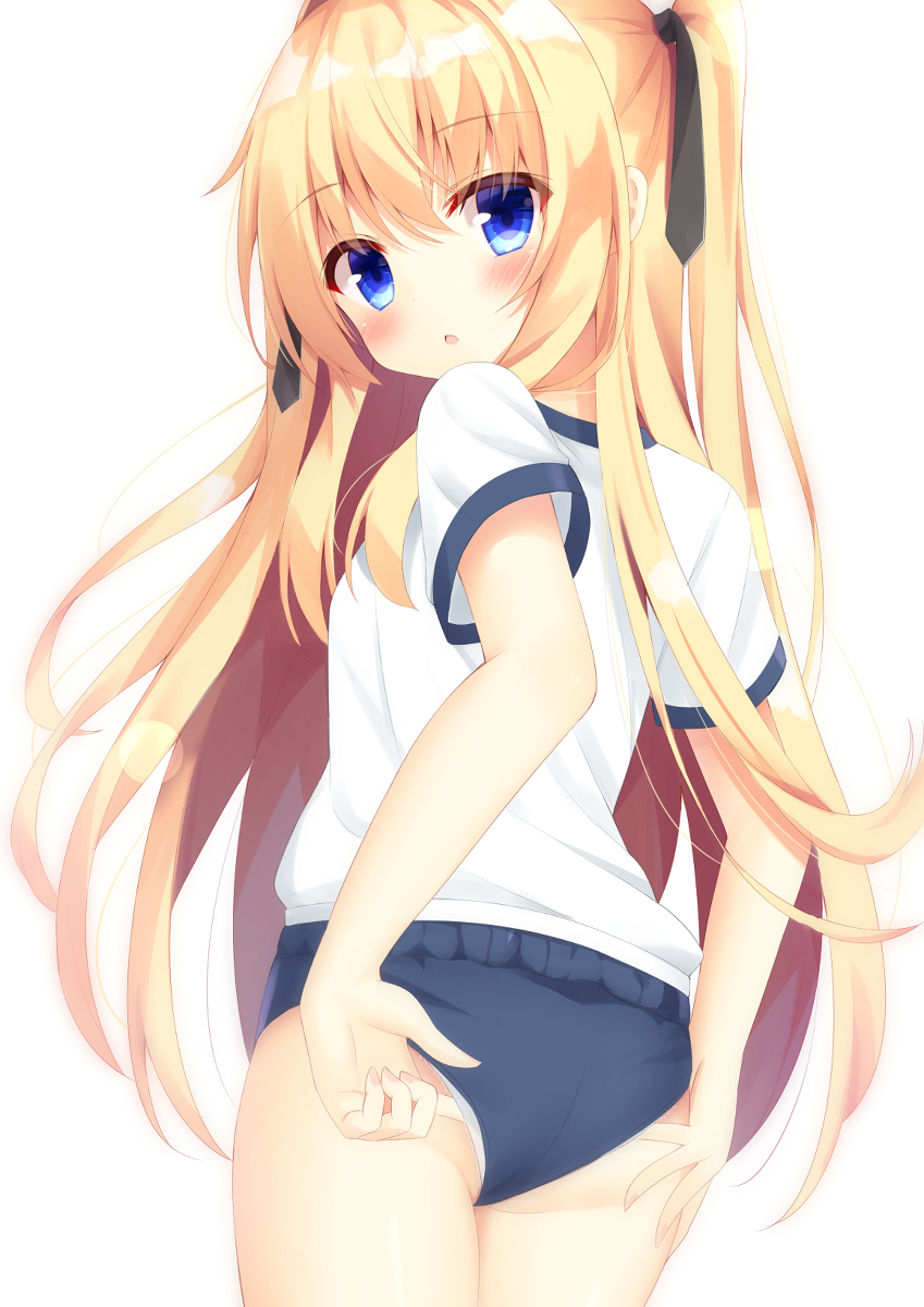 This is a pixiv picture whose title is 体操服.