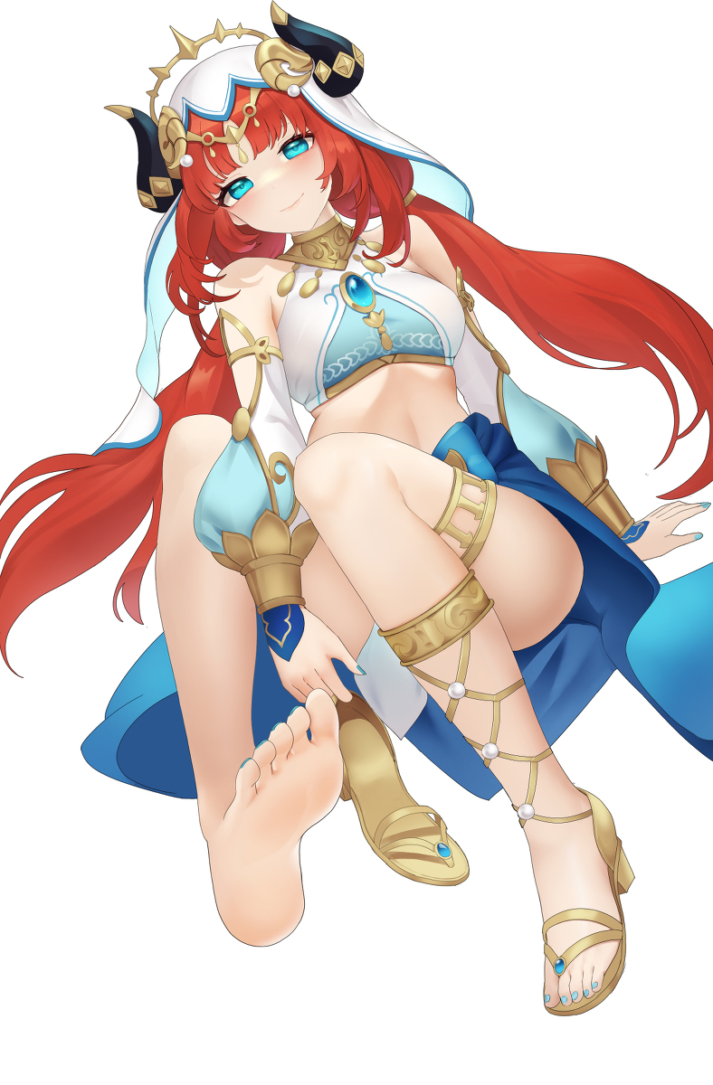 This is a pixiv picture whose title is 妮露.