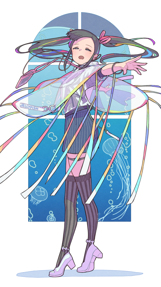 This is a pixiv picture whose title is クラゲの踊り.