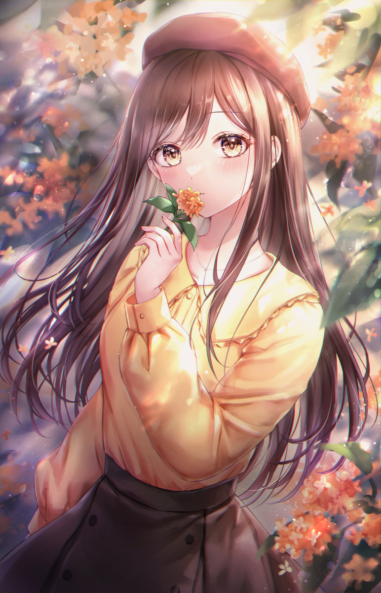 This is a pixiv picture whose title is 秋の香り.