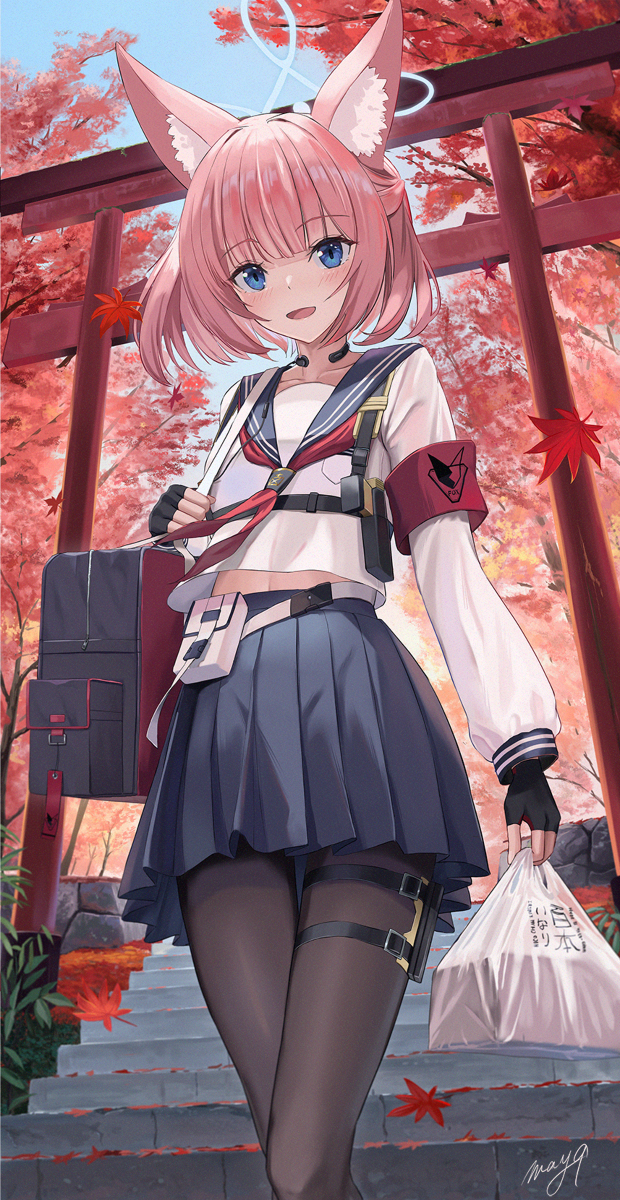 This is a pixiv picture whose title is ブルアカのニコちゃん.