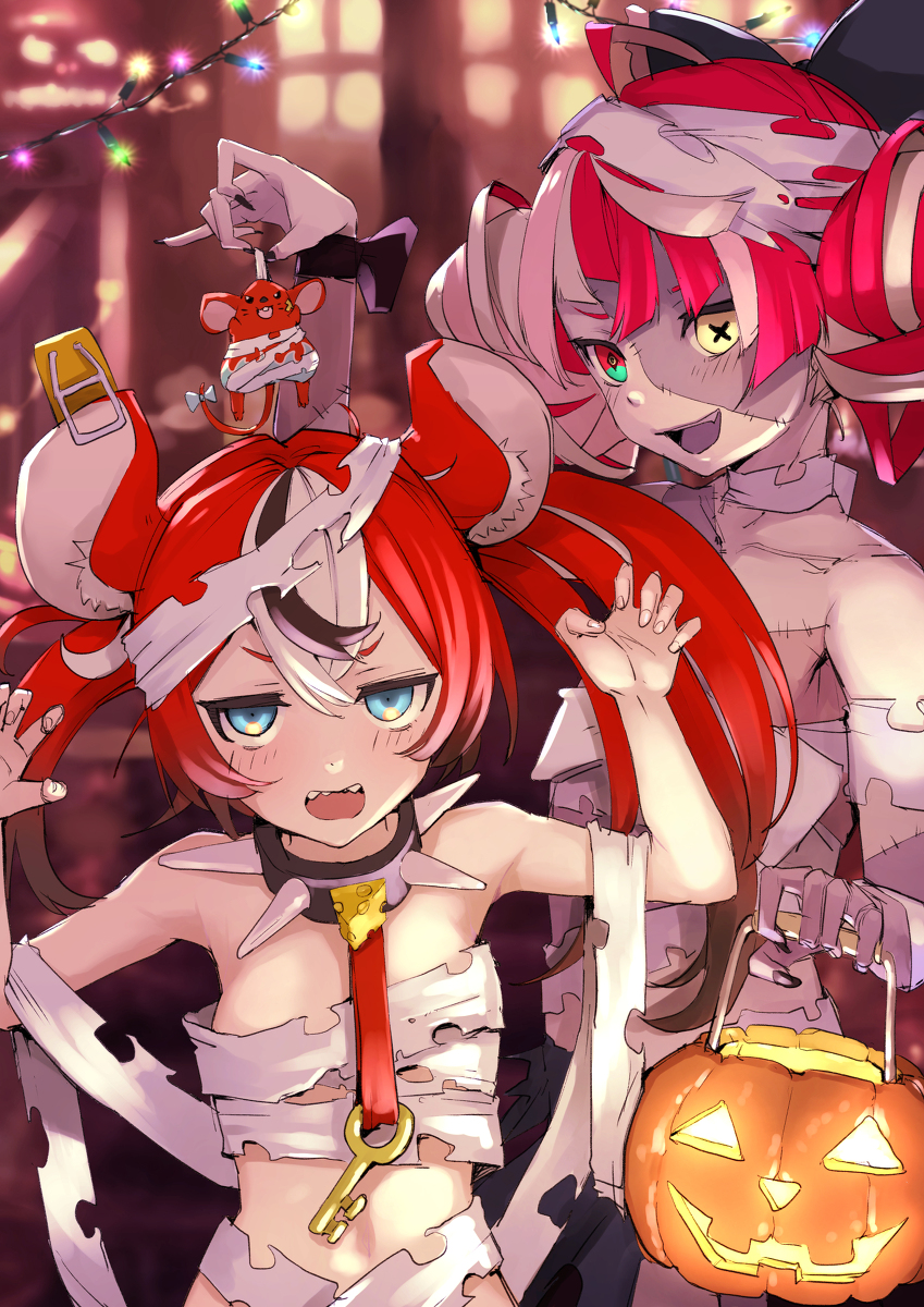 This is a pixiv picture whose title is トリックオアトリート！Trick or treat!.