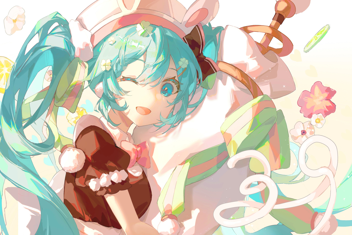 This is a pixiv picture whose title is ミク.