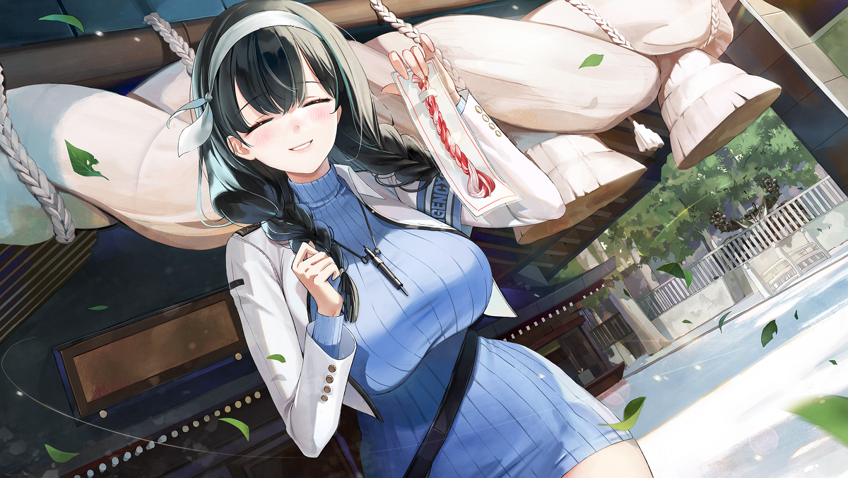 This is a pixiv picture whose title is 【ニケ日本上陸プロジェクト】.