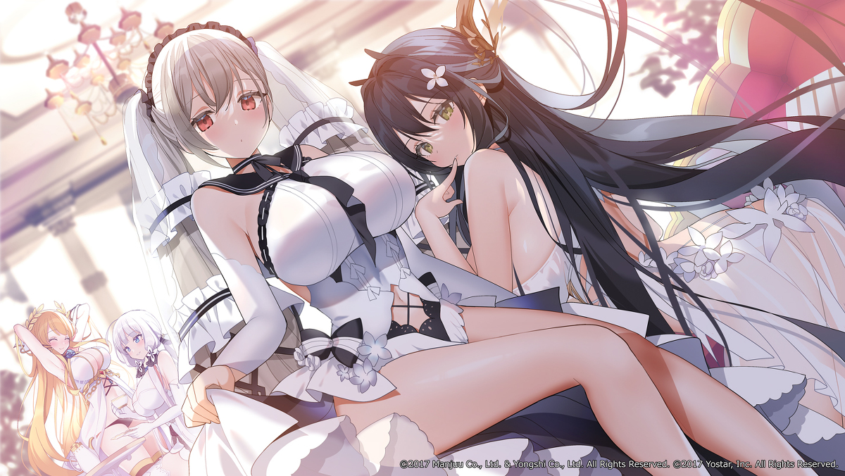 This is a pixiv picture whose title is アズールレーン 5th.