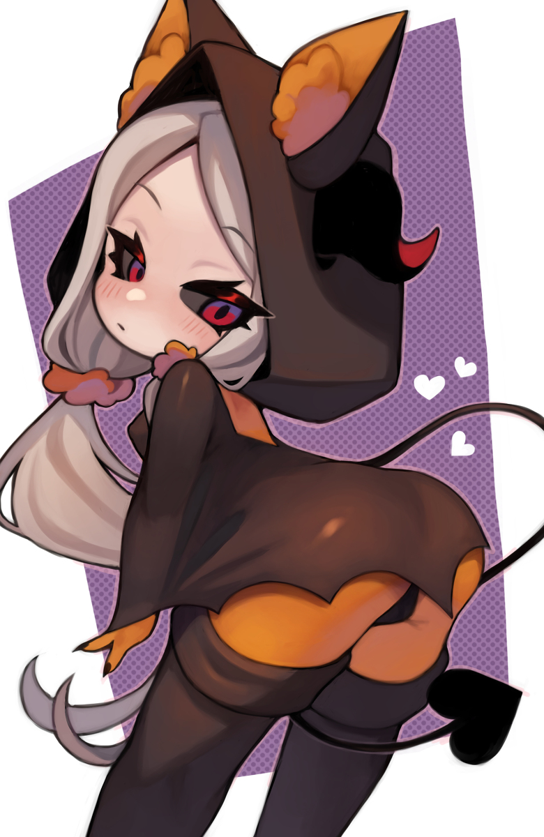 This is a pixiv picture whose title is bat butt.