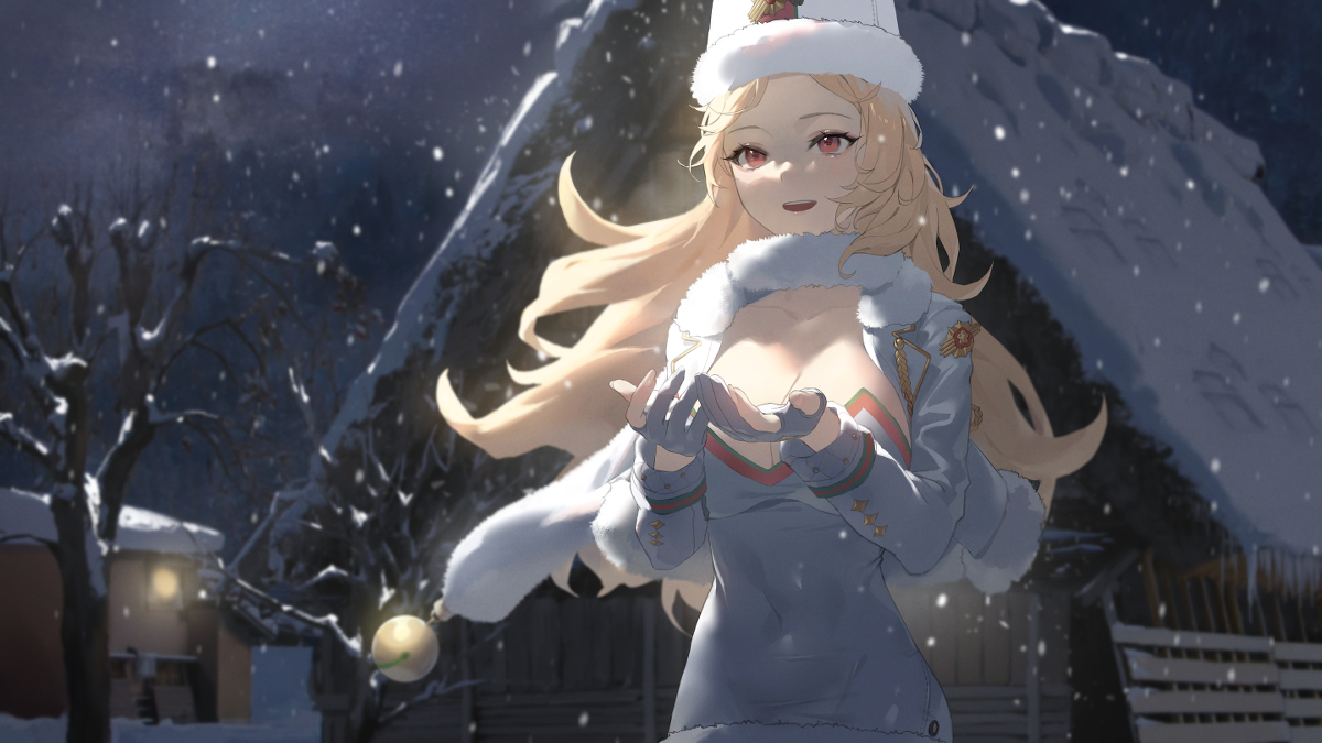 This is a pixiv picture whose title is 【ニケ日本上陸プロジェクト】.