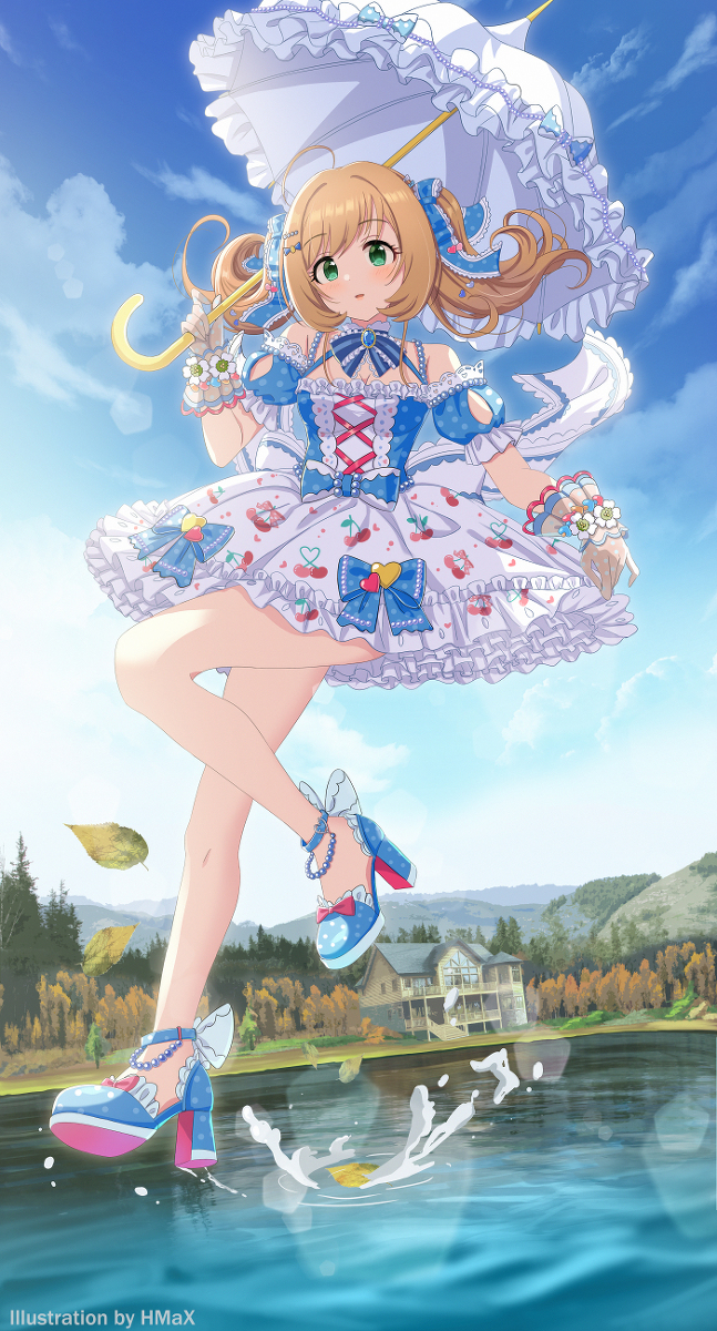 This is a pixiv picture whose title is 恋するスウィーティーサマー·佐藤心.