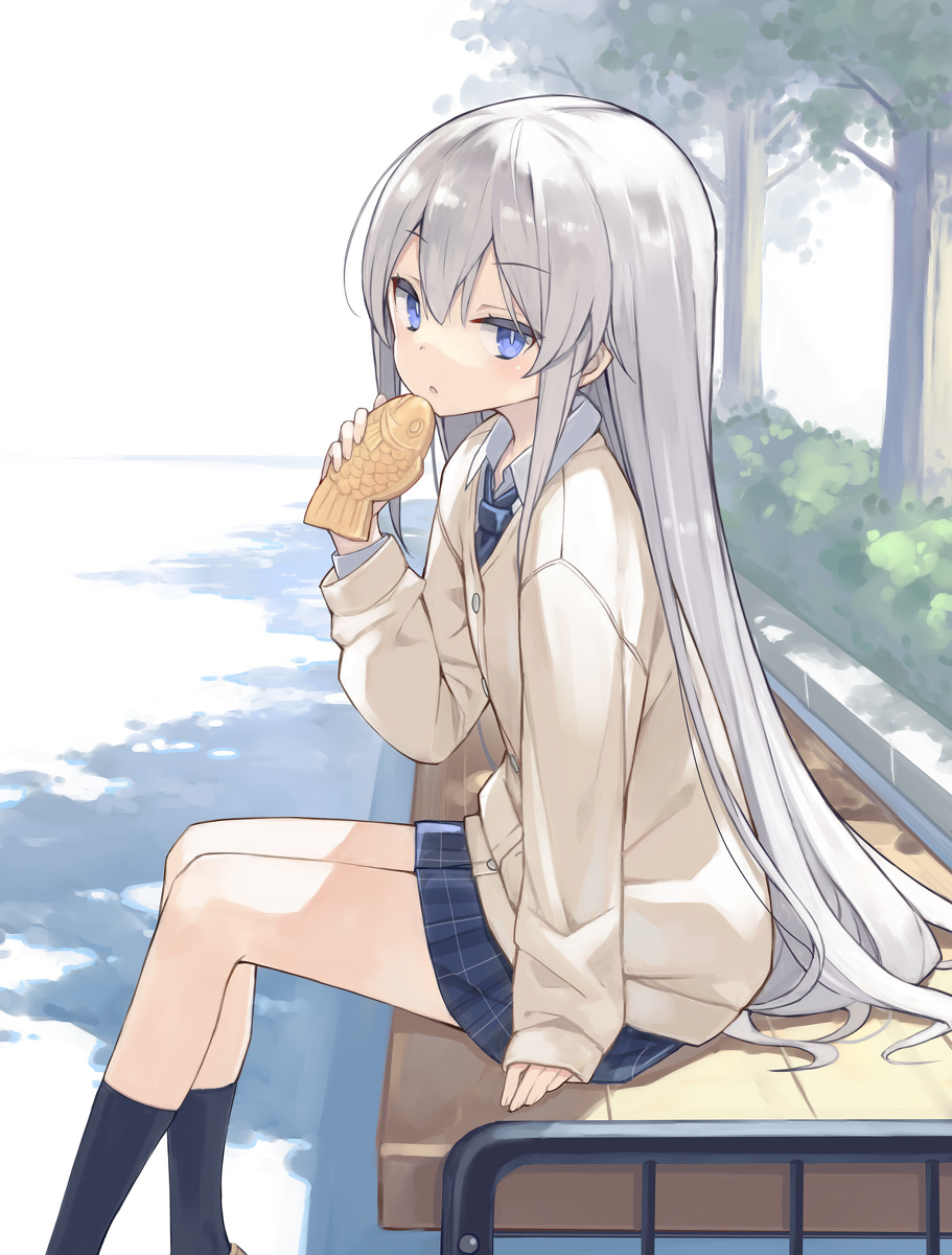 This is a pixiv picture whose title is たい焼き.