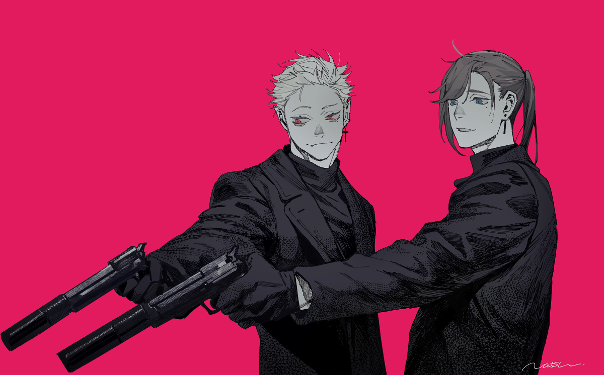 This is a pixiv picture whose title is 処刑人.