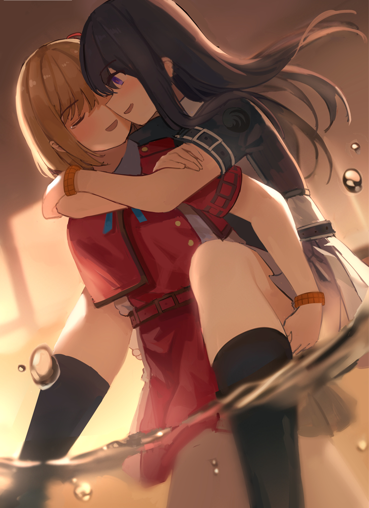 This is a pixiv picture whose title is 帰りましょう.