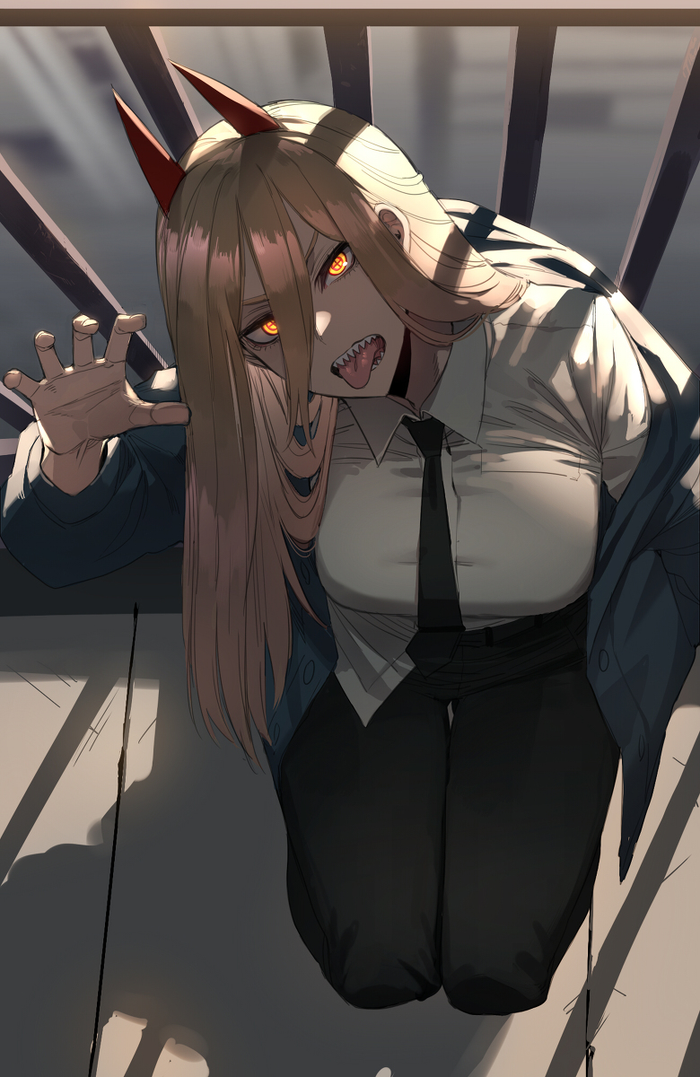 This is a pixiv picture whose title is POWER.