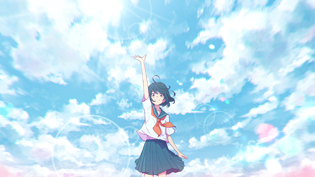 This is a pixiv picture whose title is 空へ.