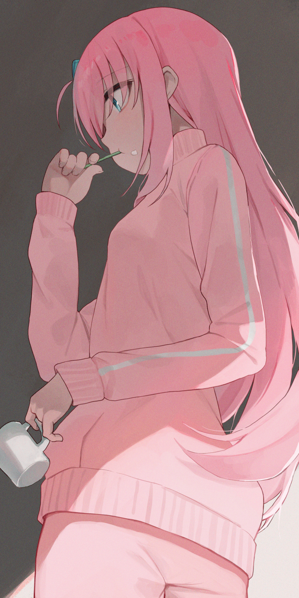 This is a pixiv picture whose title is 後藤ひとり.