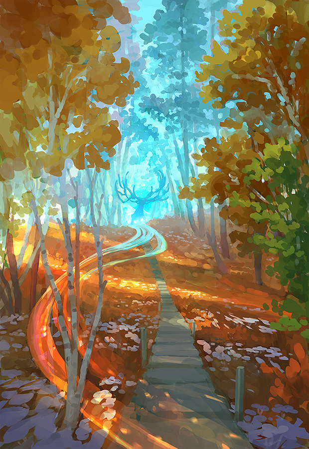 This is a pixiv picture whose title is Spirit.