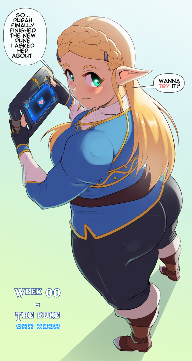 This is a pixiv picture whose title is Zelda's Repopulation Plan: W.00.