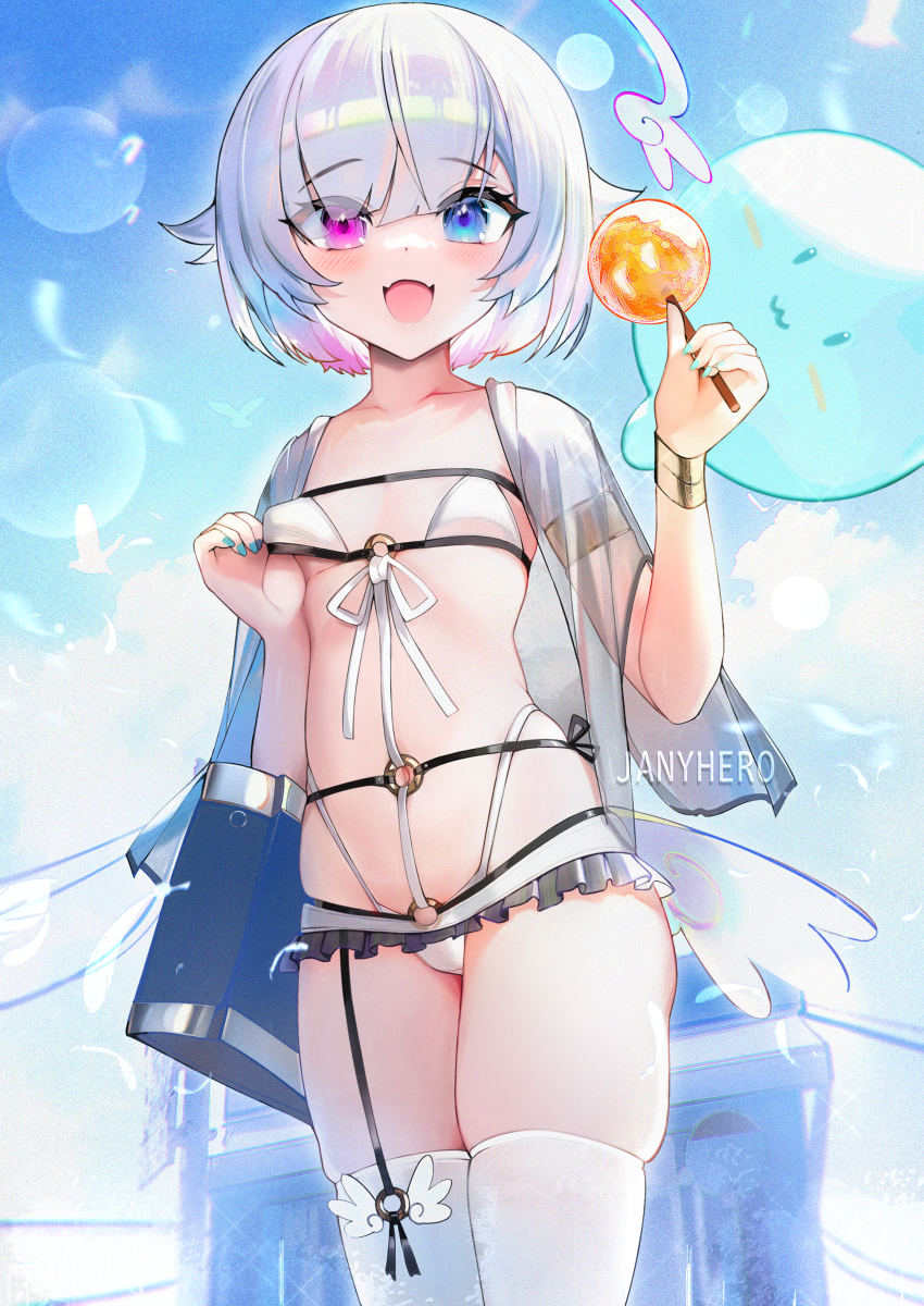 This is a pixiv picture whose title is Nazutan Swimsuit.