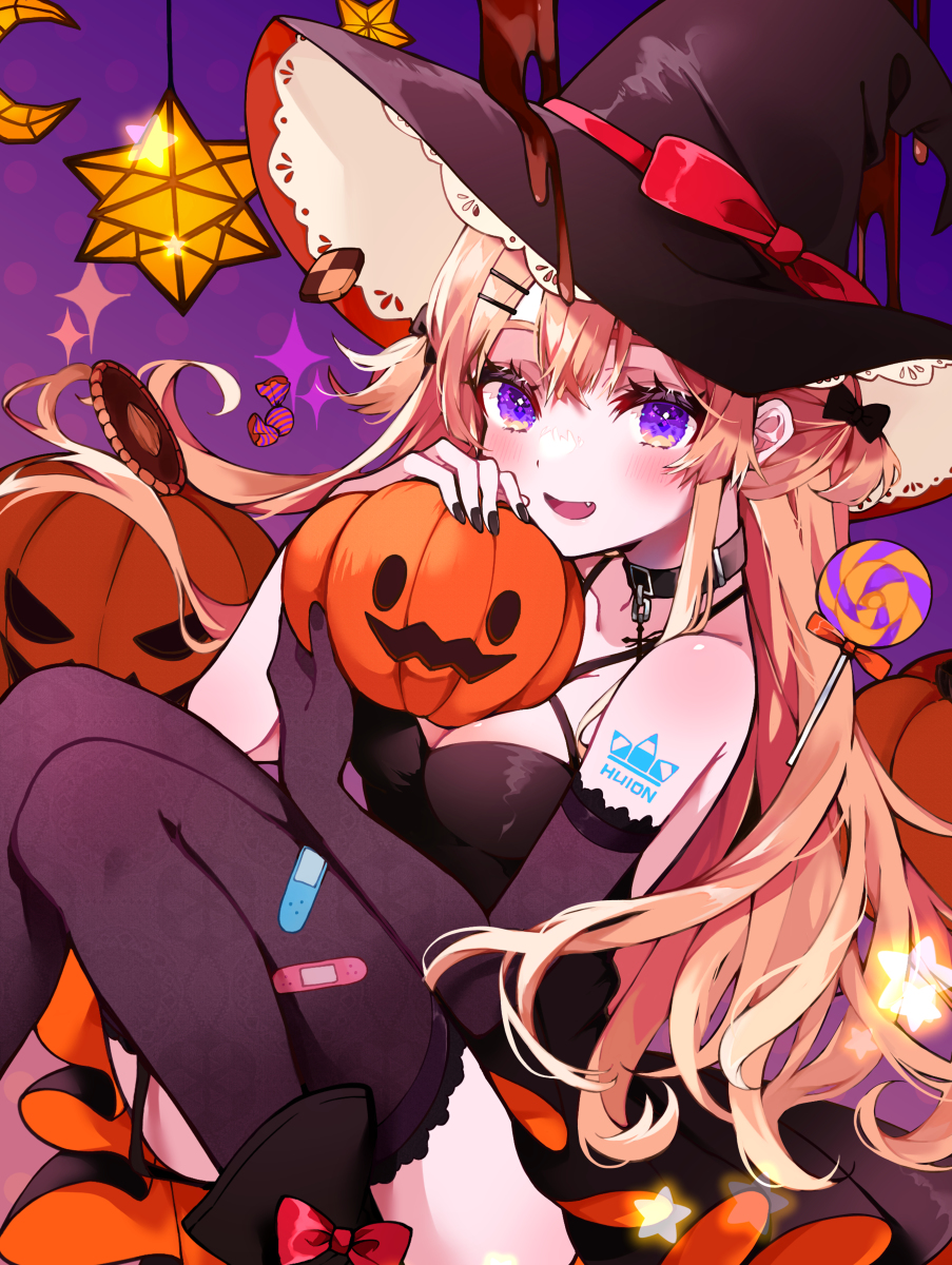 This is a pixiv picture whose title is HappyHalloween♥️.