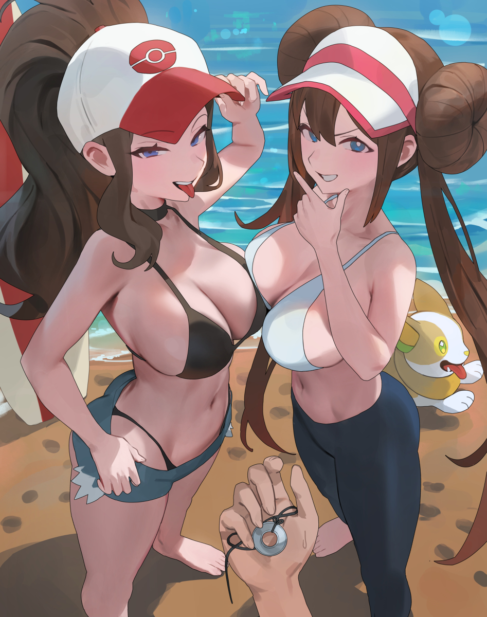 This is a pixiv picture whose title is Hilda & Rosa.