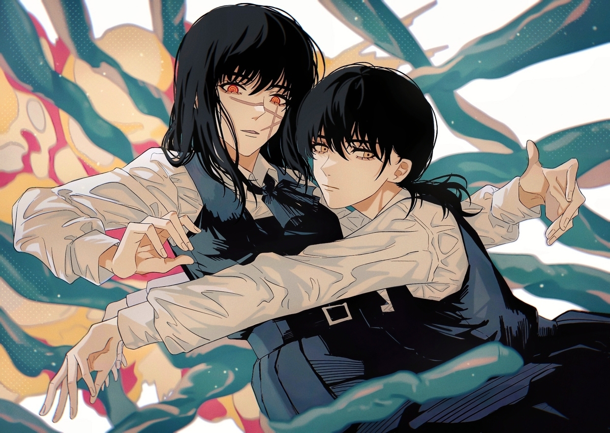 This is a pixiv picture whose title is 与魔共舞💥.
