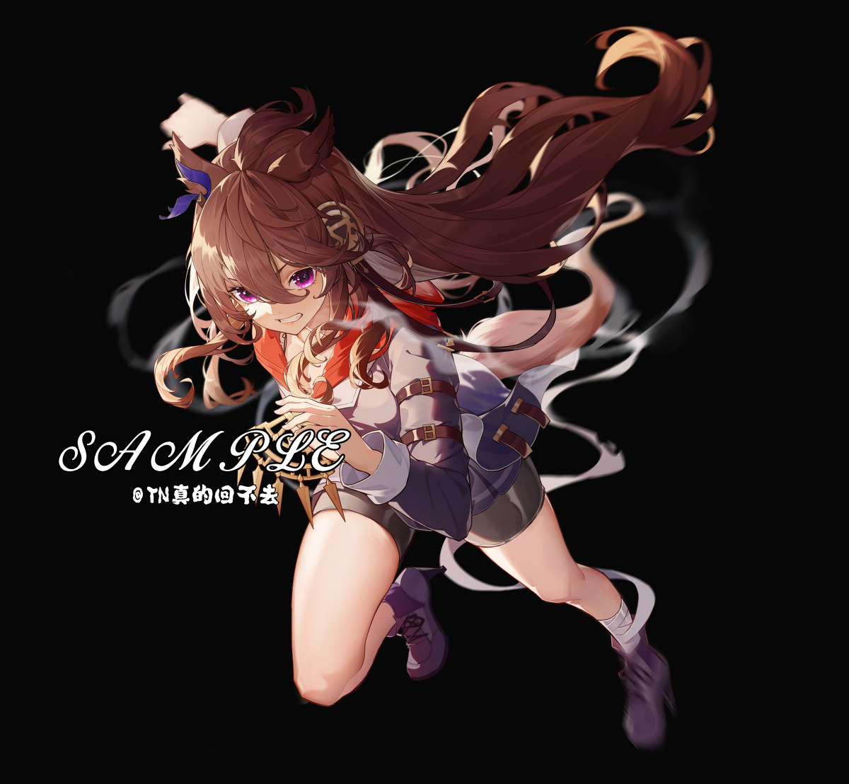 This is a pixiv picture whose title is 赛马娘 黄金巨匠 约稿.