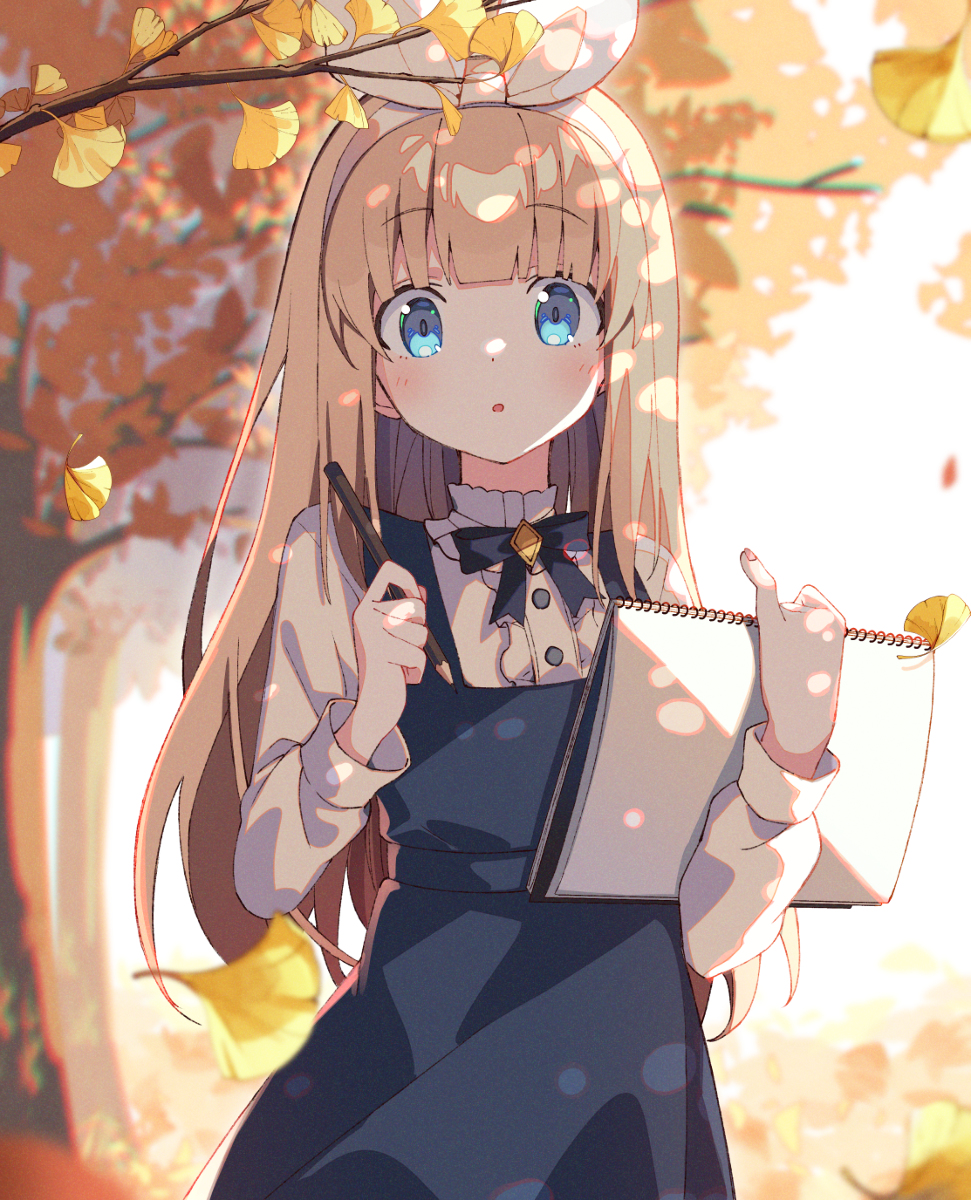 This is a pixiv picture whose title is 芸術の秋.