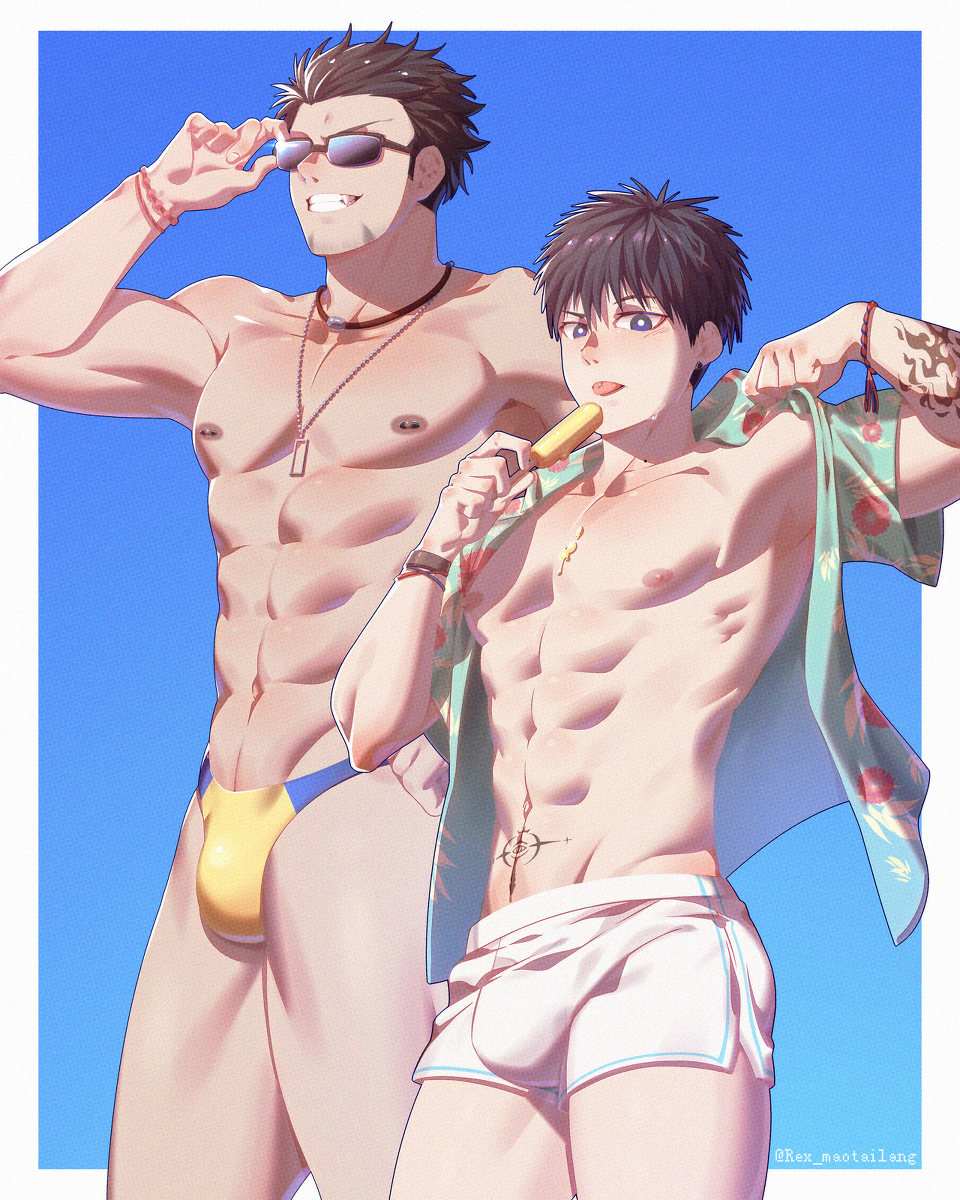 This is a pixiv picture whose title is end of summer.