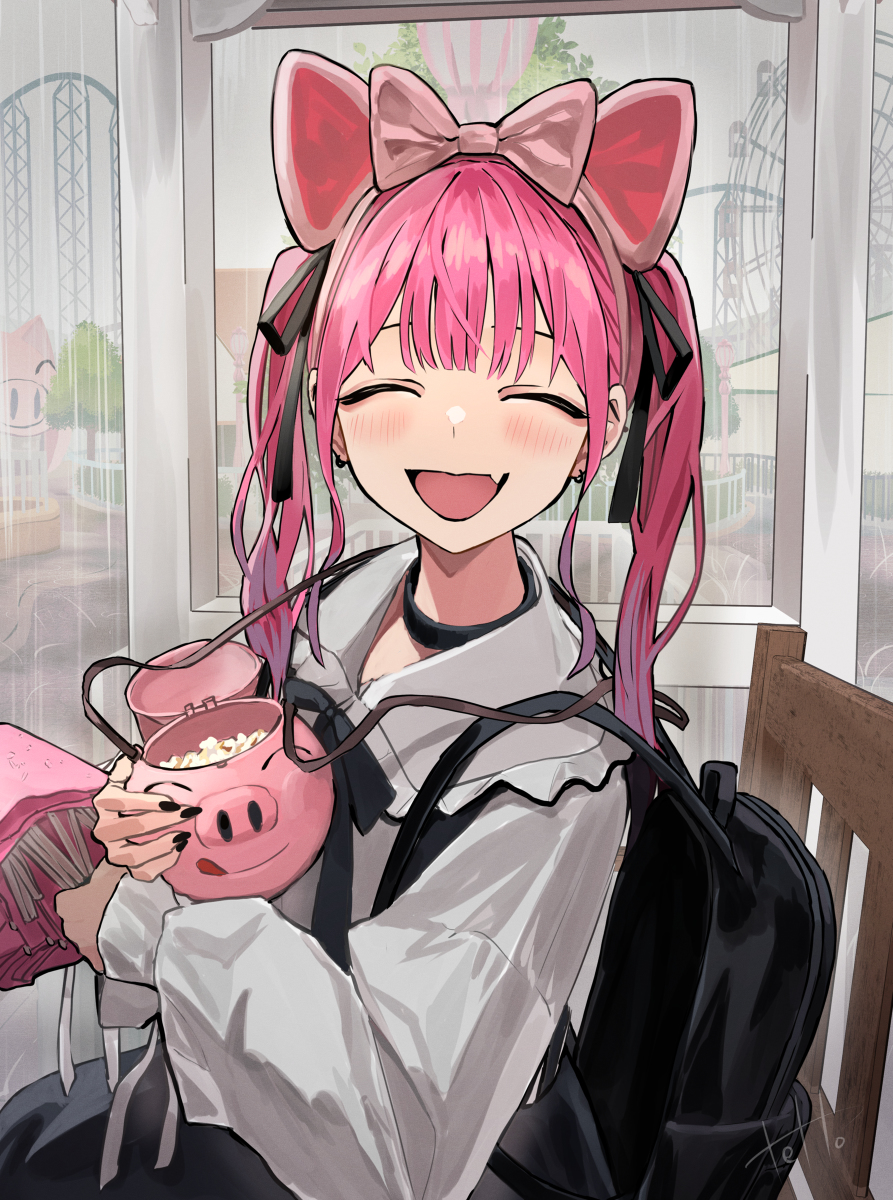 This is a pixiv picture whose title is 晴れやかな気分にしてくれる見た目地雷系幼馴染.