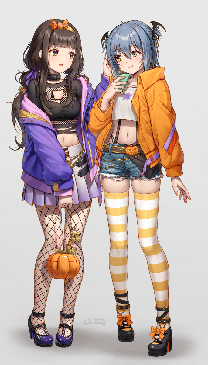 This is a pixiv picture whose title is 🎃.