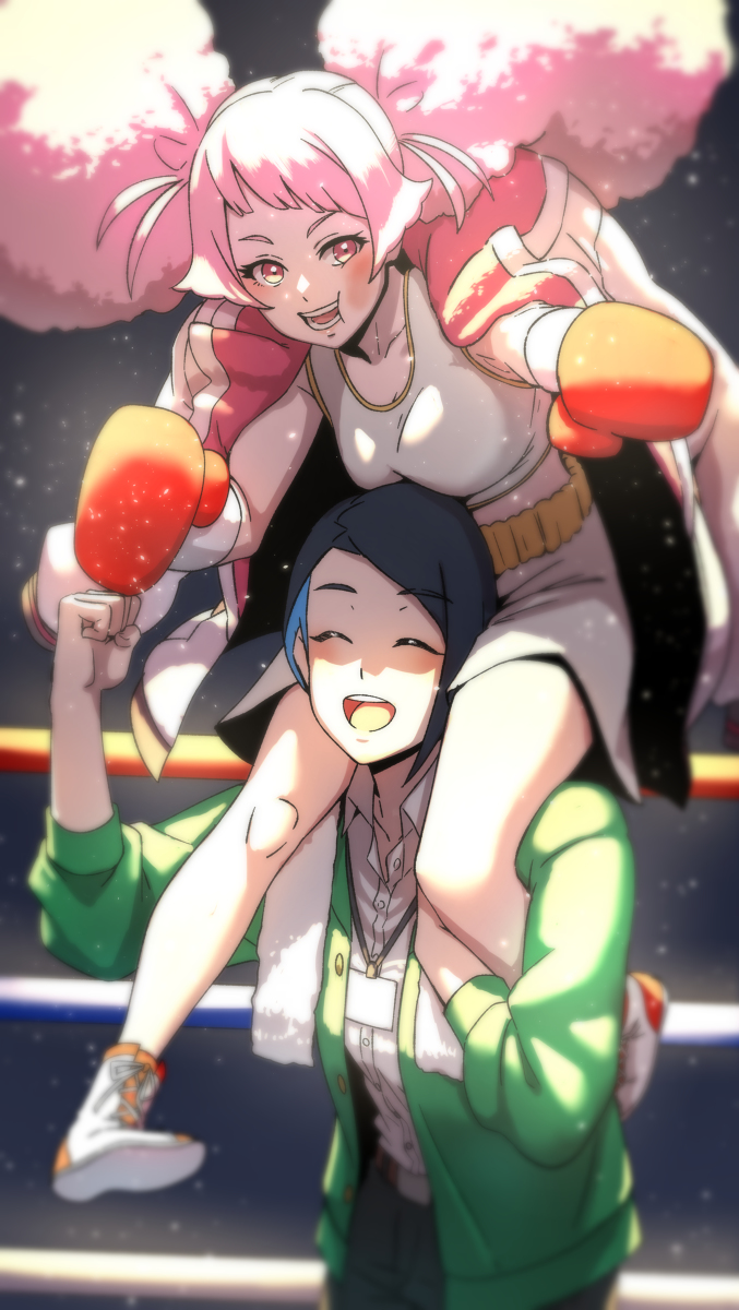 This is a pixiv picture whose title is いいパンチだったぜ.