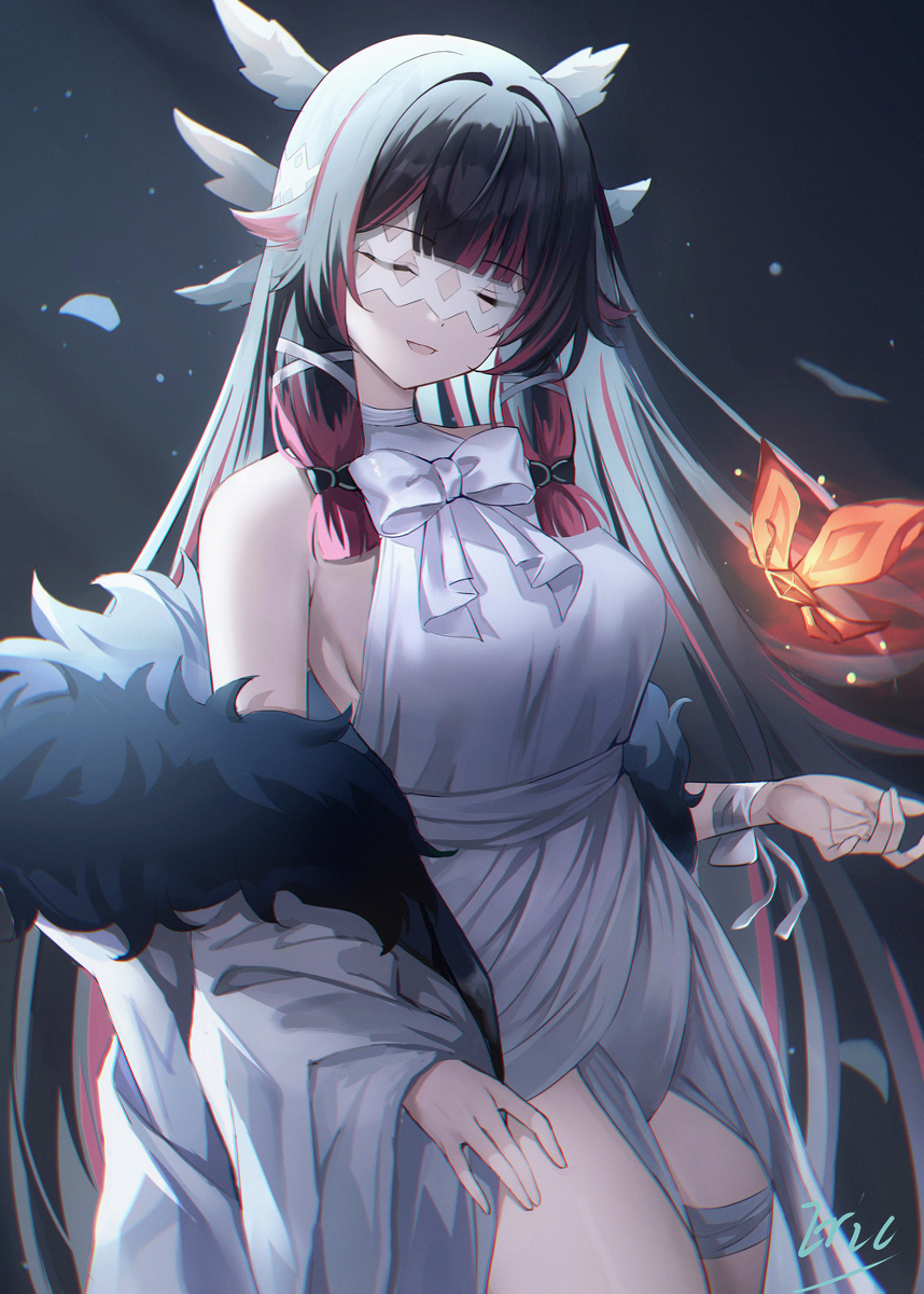 This is a pixiv picture whose title is Columbina.