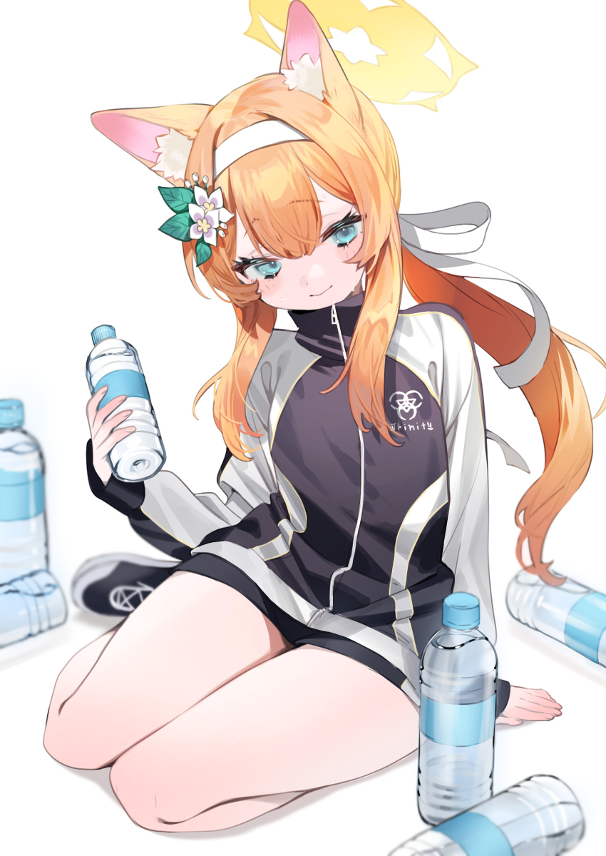 This is a pixiv picture whose title is 体操服マリー.