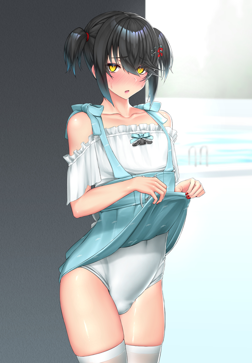 This is a pixiv picture whose title is プール.