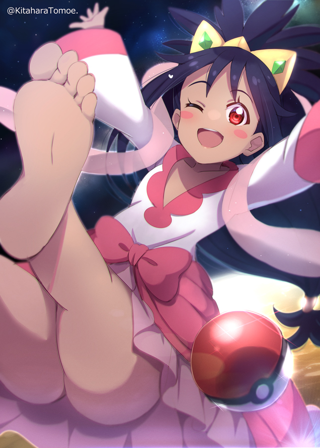 This is a pixiv picture whose title is Request👑ポケモンアイリスちゃん２.