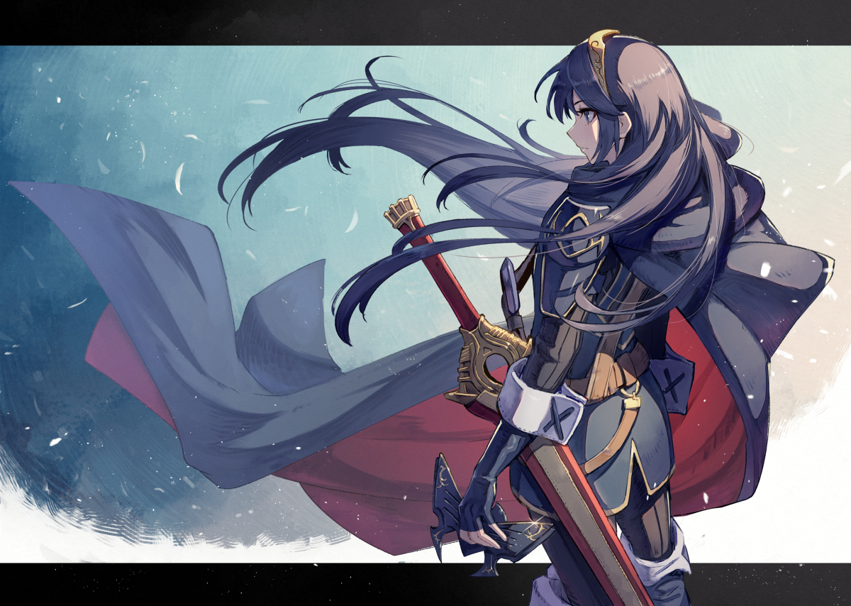 This is a pixiv picture whose title is ルキナ.