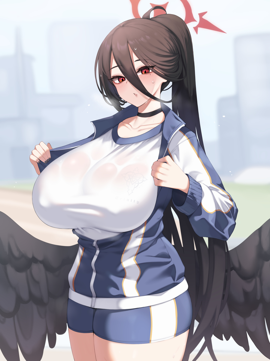 This is a pixiv picture whose title is ハスミ.