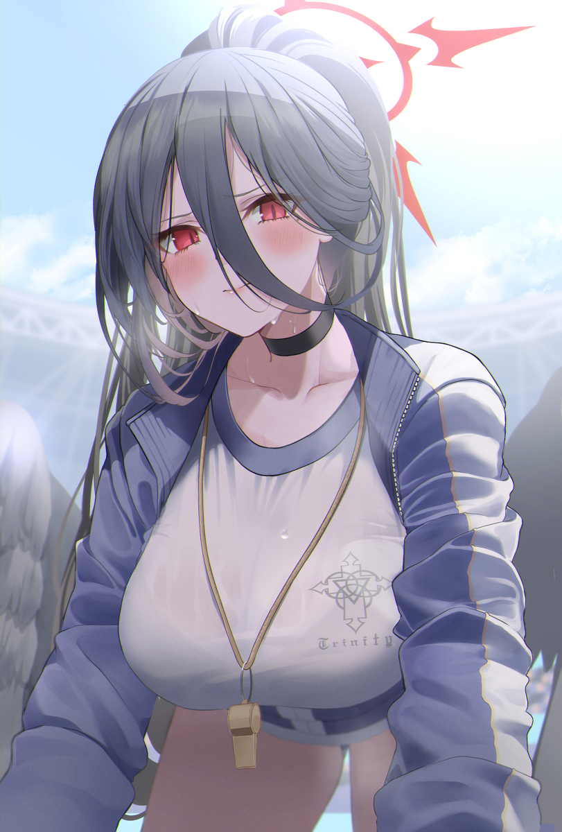 This is a pixiv picture whose title is ハスミ….