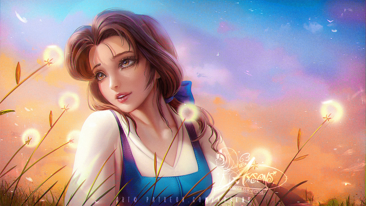 This is a pixiv picture whose title is ベル (Reprise) / Belle (Reprise).
