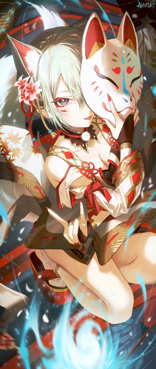 This is a pixiv picture whose title is 塩見周子.