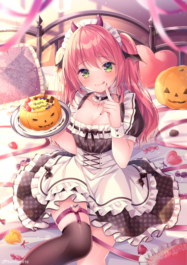 This is a pixiv picture whose title is Happy Halloween⸜❤︎⸝.