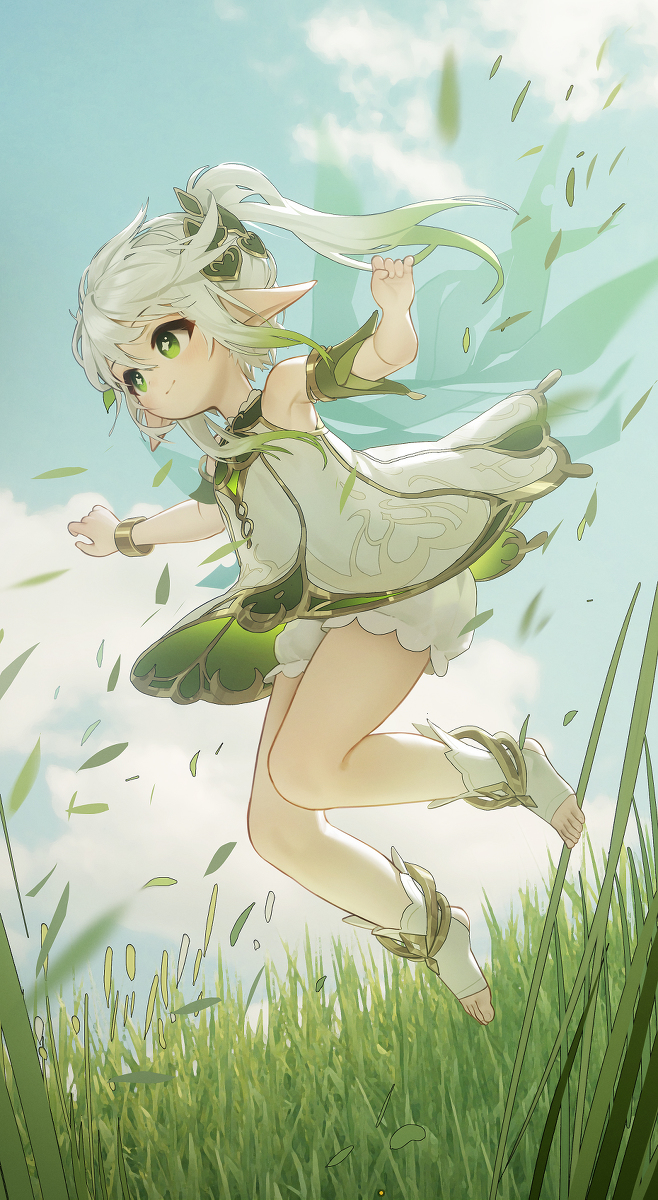 This is a pixiv picture whose title is Nahida.