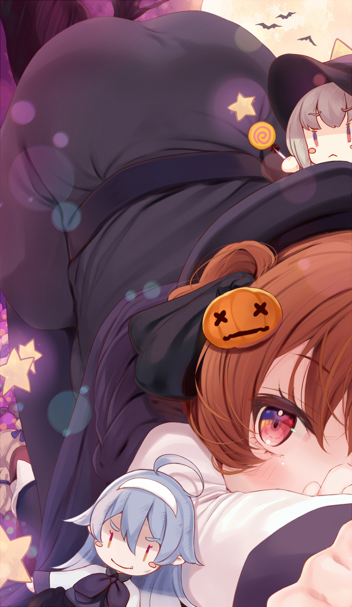 This is a pixiv picture whose title is ちょこっとハロウィン.